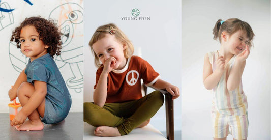 Young Eden Adds Organic Kid Clothing Brands Apple Park, Good Apples Kids and Polished Prints