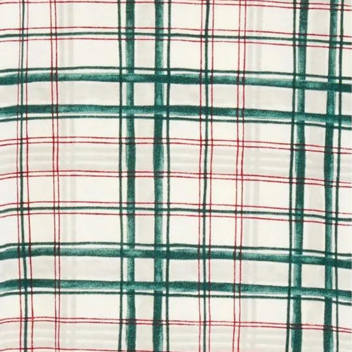 Organic Baby Jumpsuit - Irish Plaid