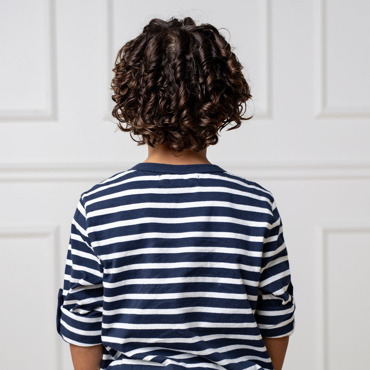 Boys Henley Pocket Tee with Rolled Sleeves