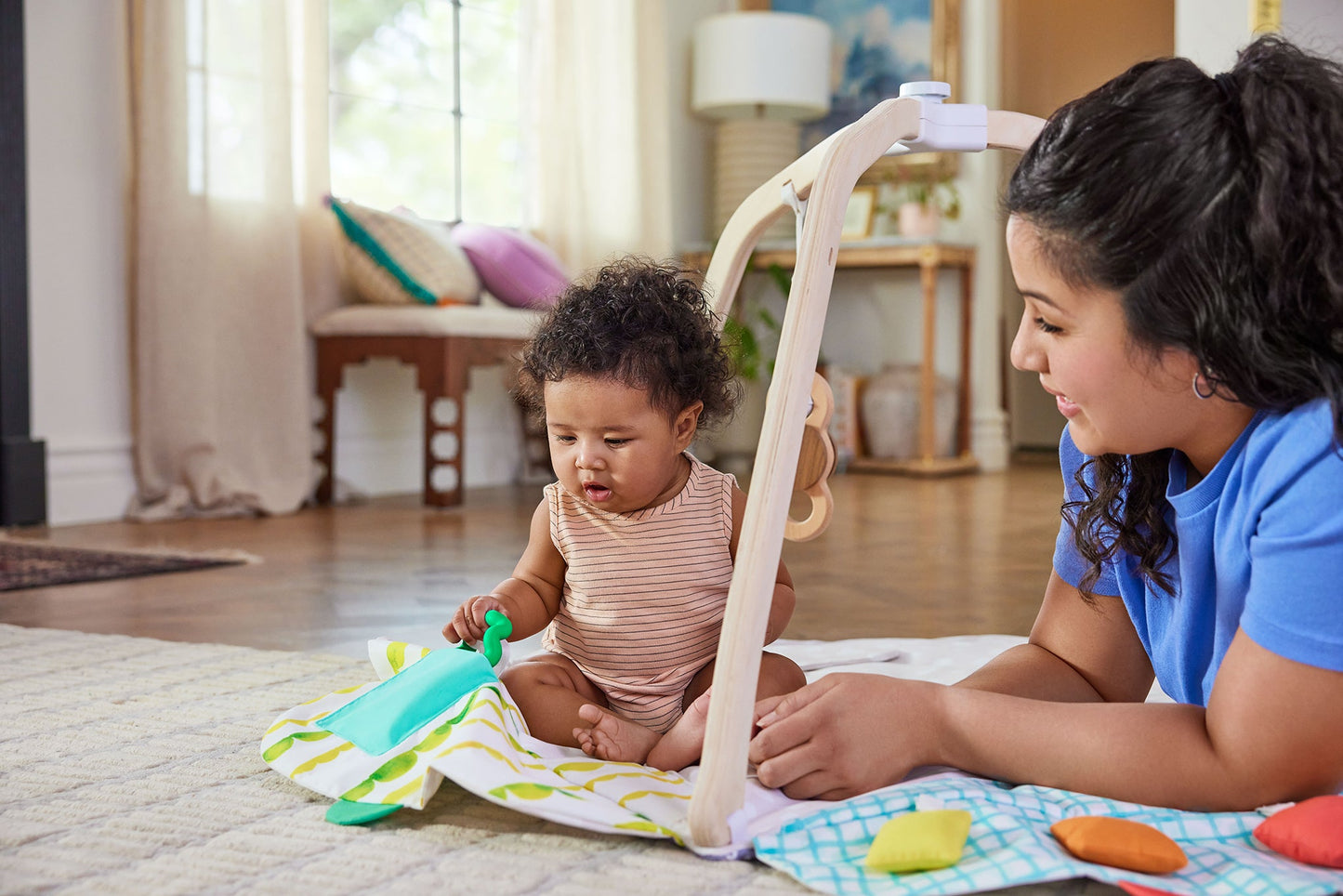 The Play Gym - Baby Activity & Tummy Time Mat
