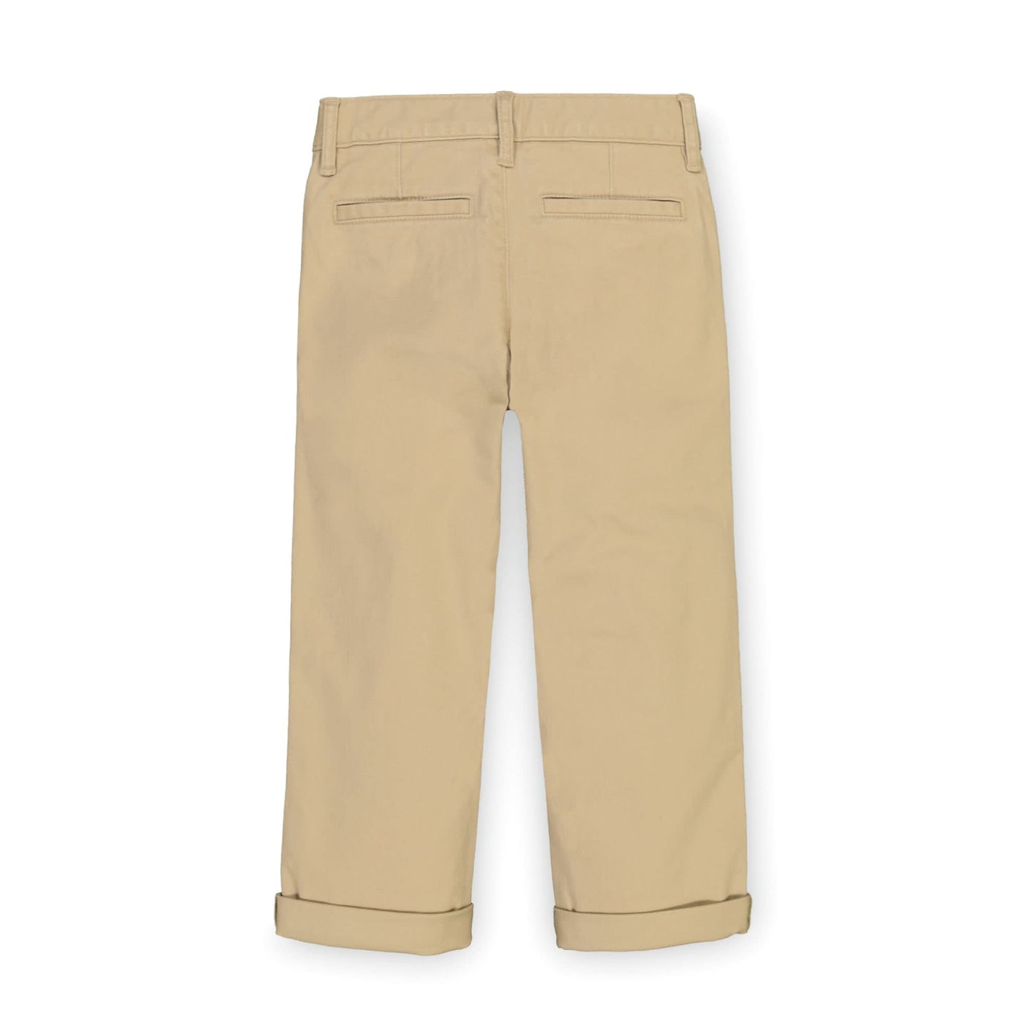 Organic Stretch Twill Toddler & Kid Chino Pants - Khaki