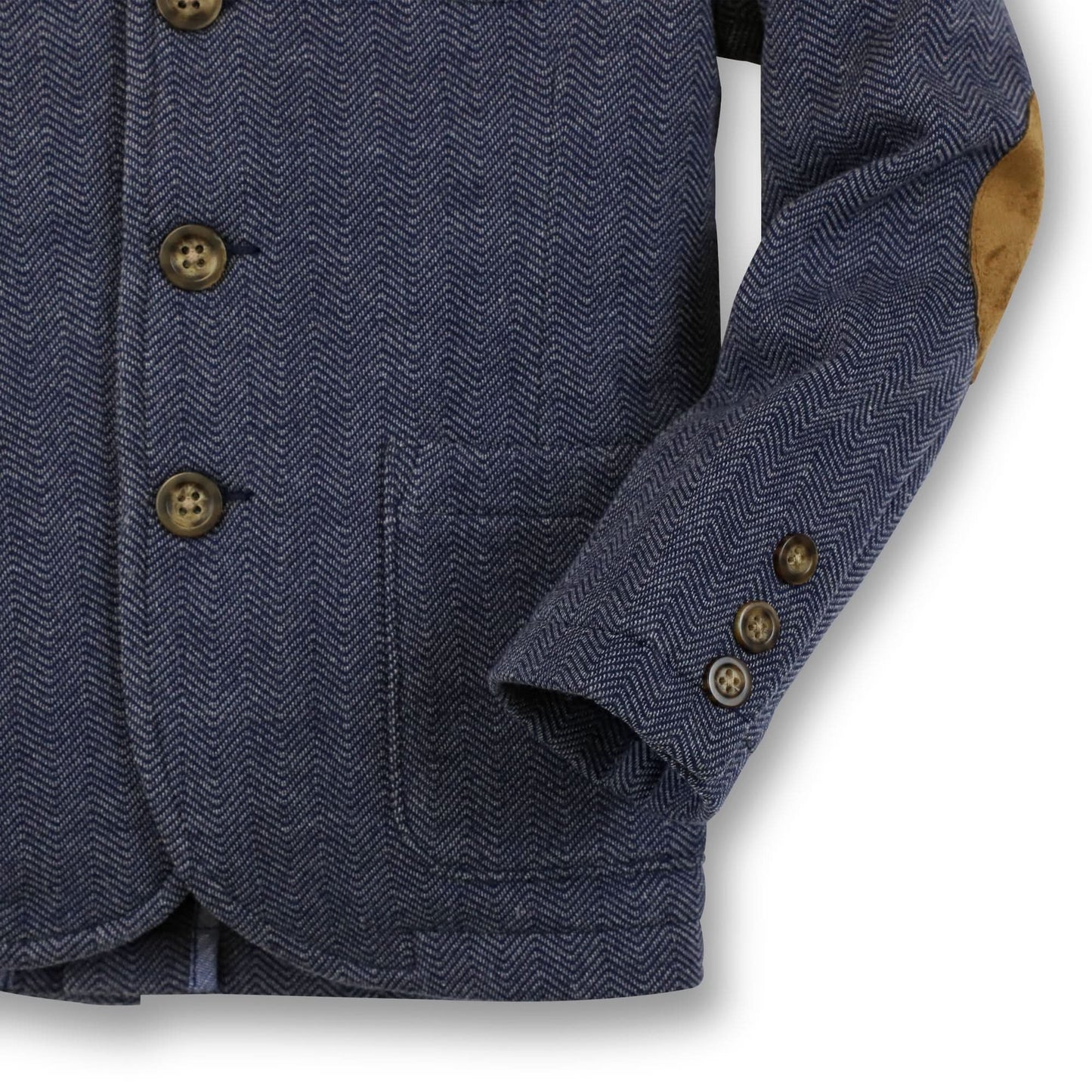 Boys Fleece Blazer - Navy