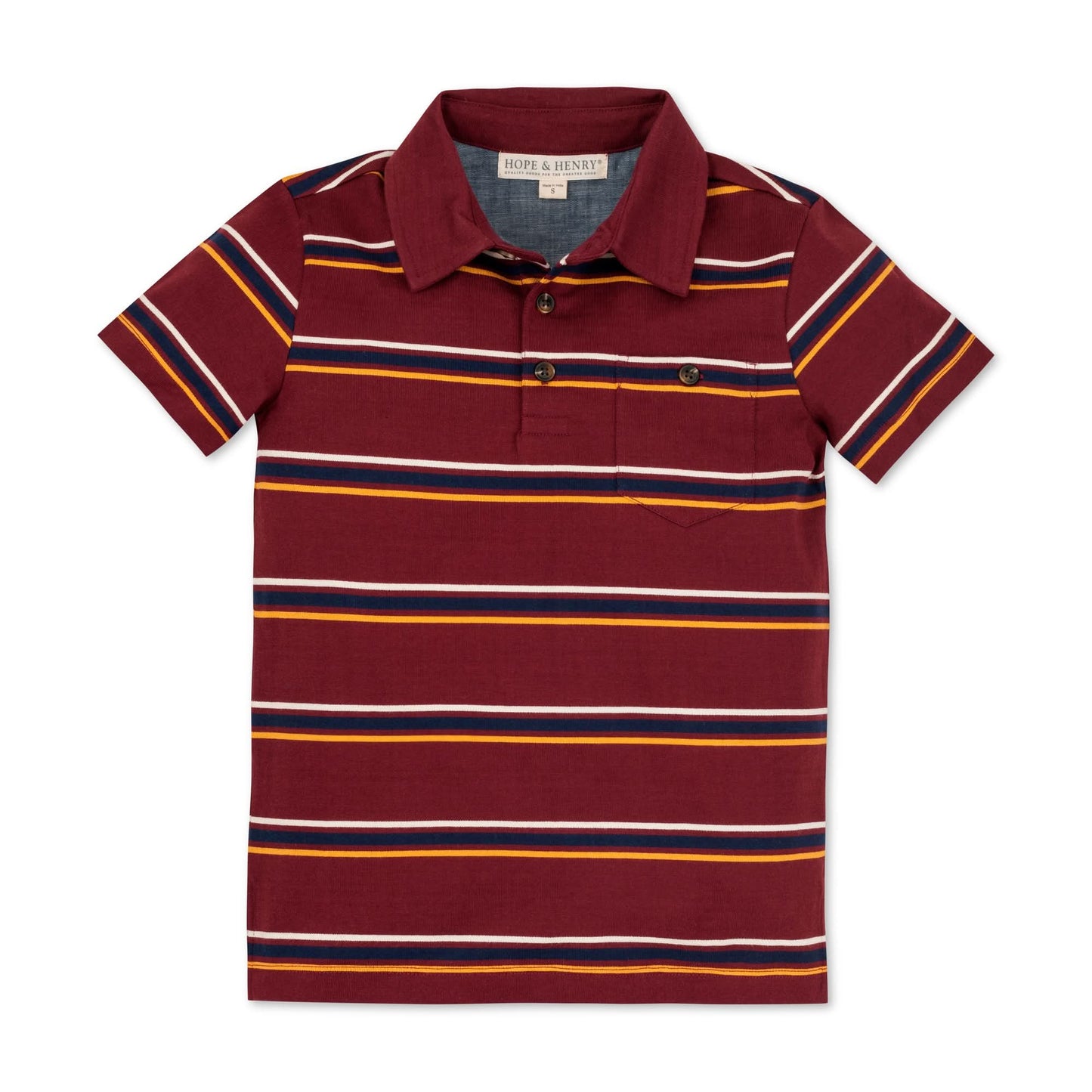 Baby Boy Organic Jersey Polo