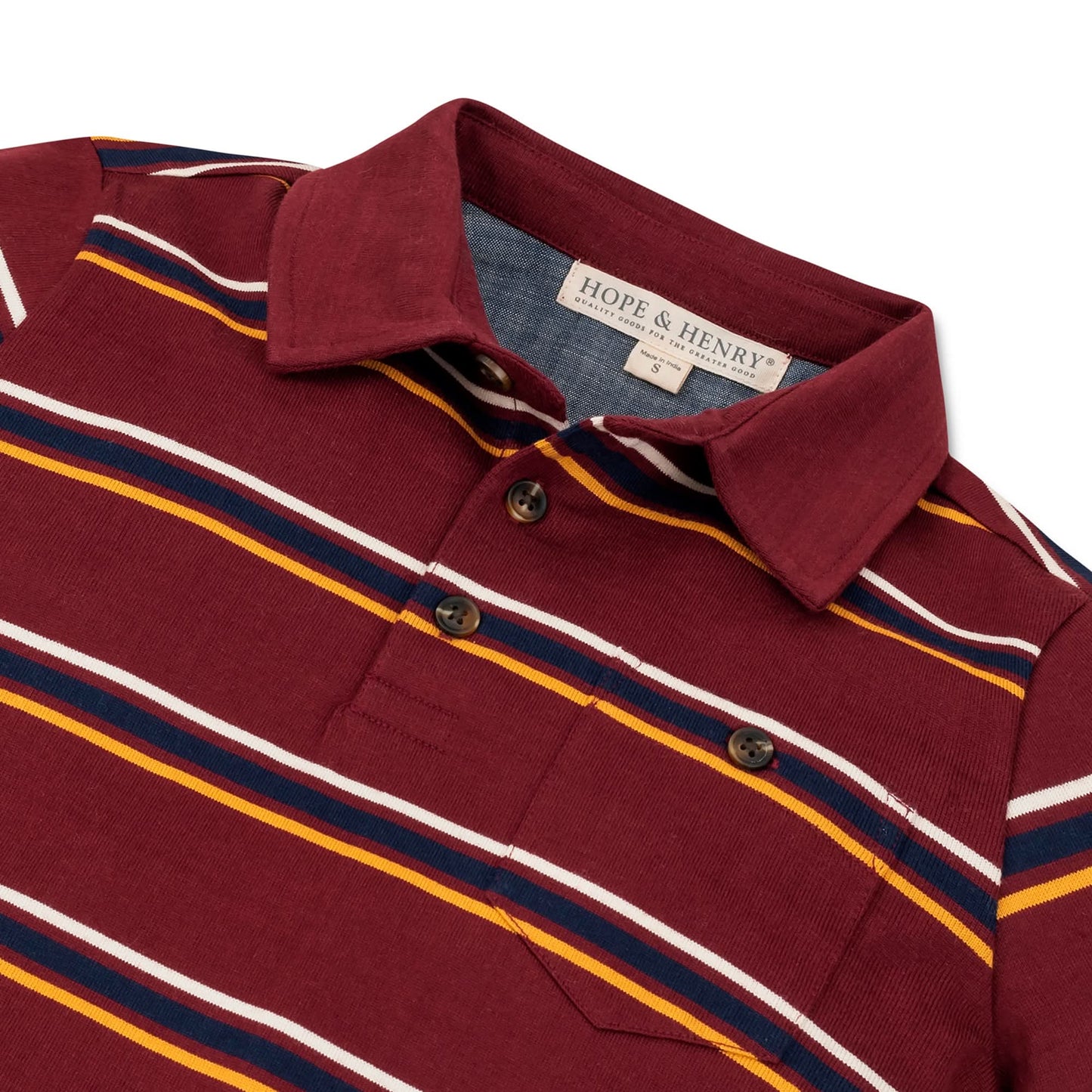 Baby Boy Organic Jersey Polo