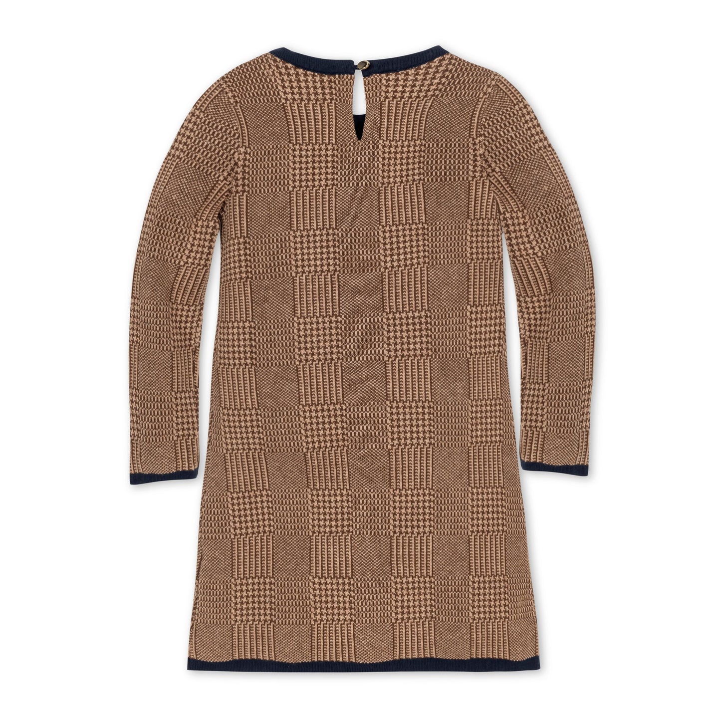 Girls Organic Bow Sweater Dress
