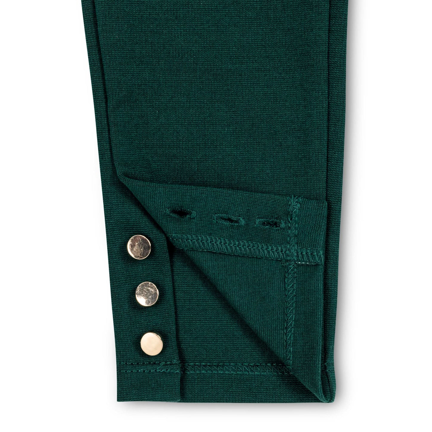 Girls Button Cuff Ponte Pant
