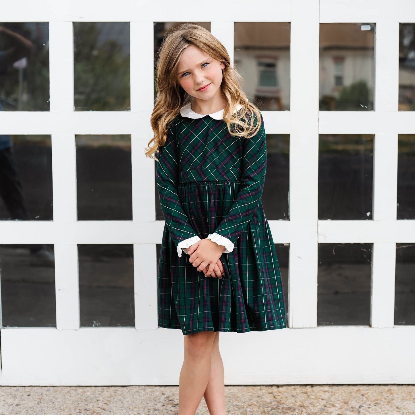 Organic Girls Ruffle Cuff Party Dress
