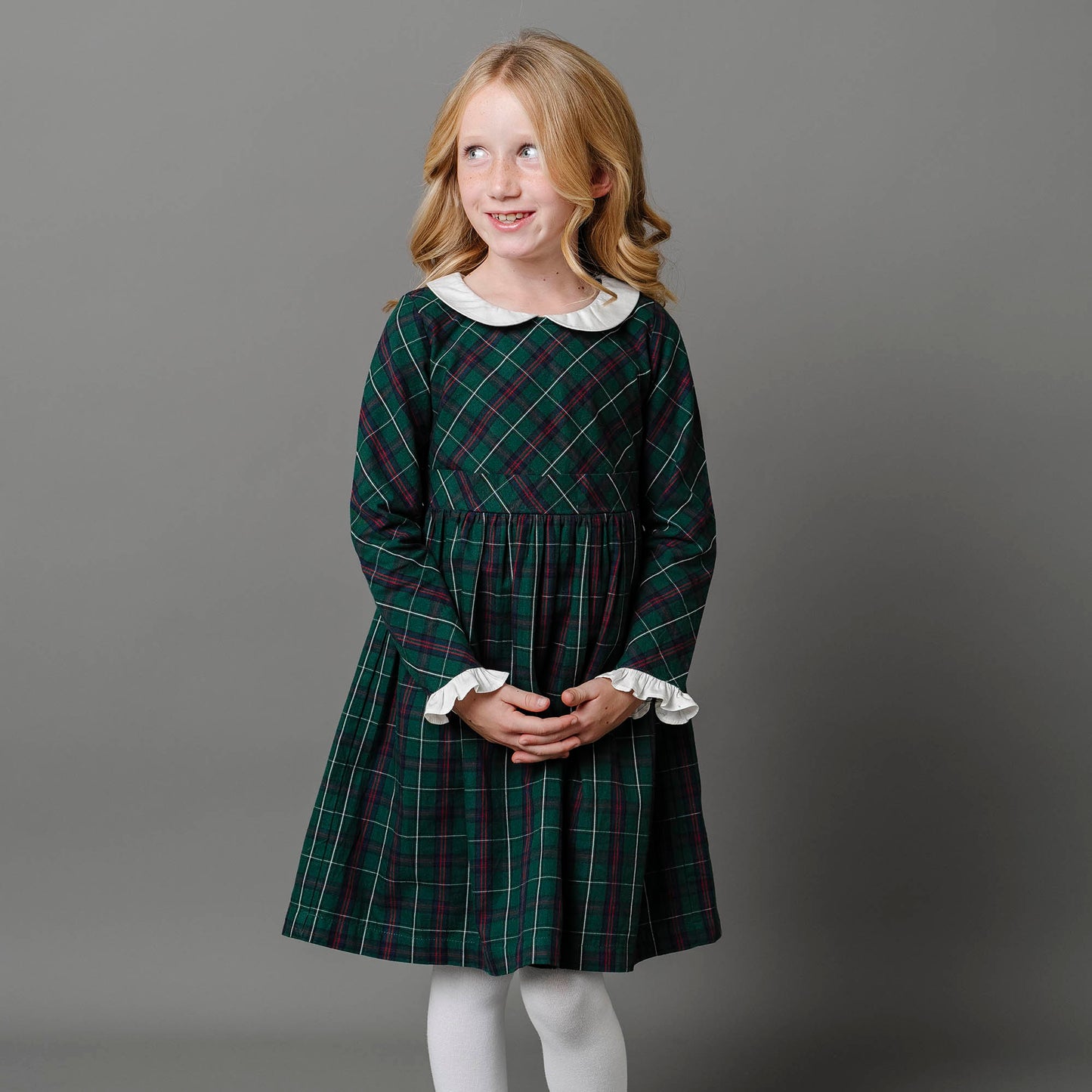 Organic Girls Ruffle Cuff Party Dress