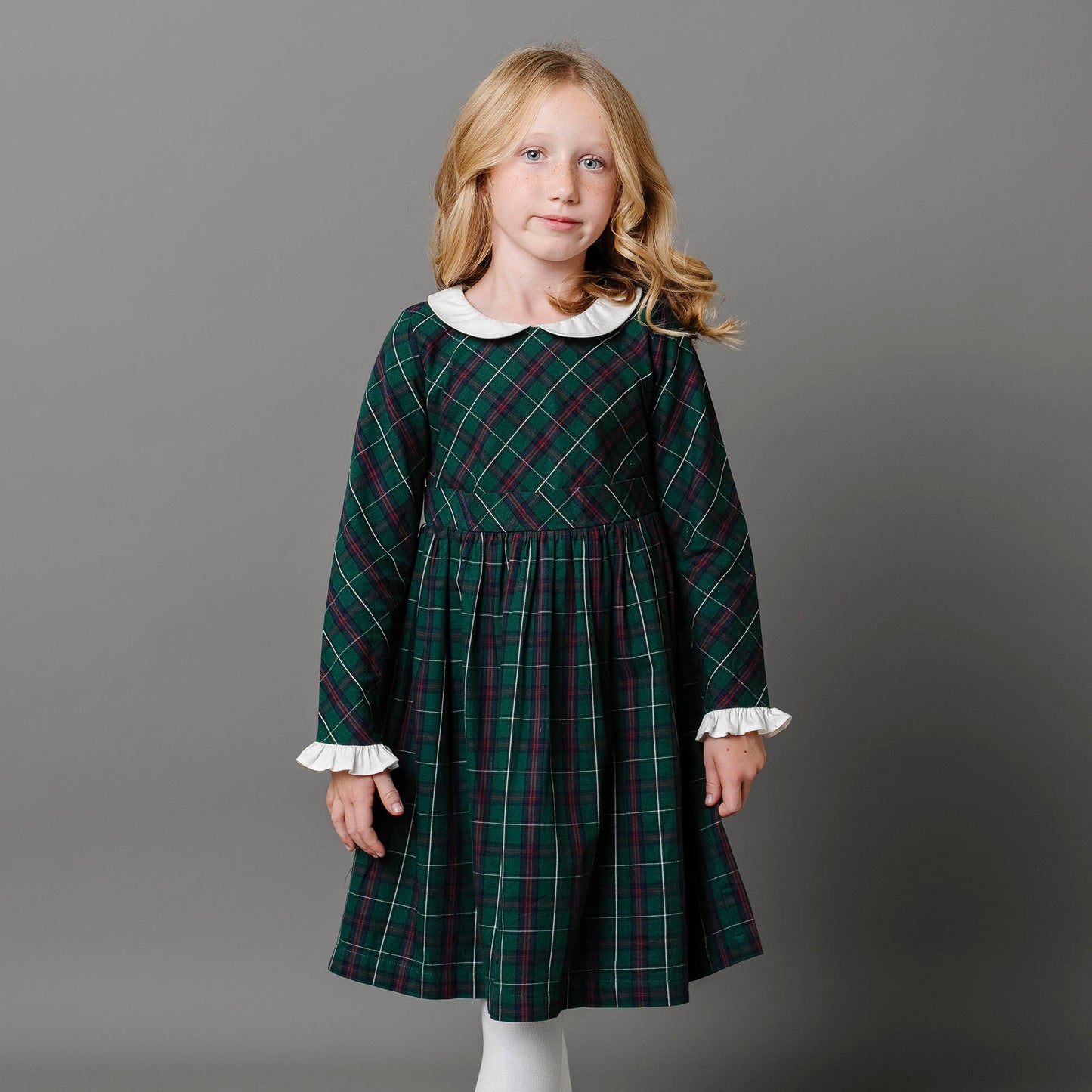 Organic Girls Ruffle Cuff Party Dress