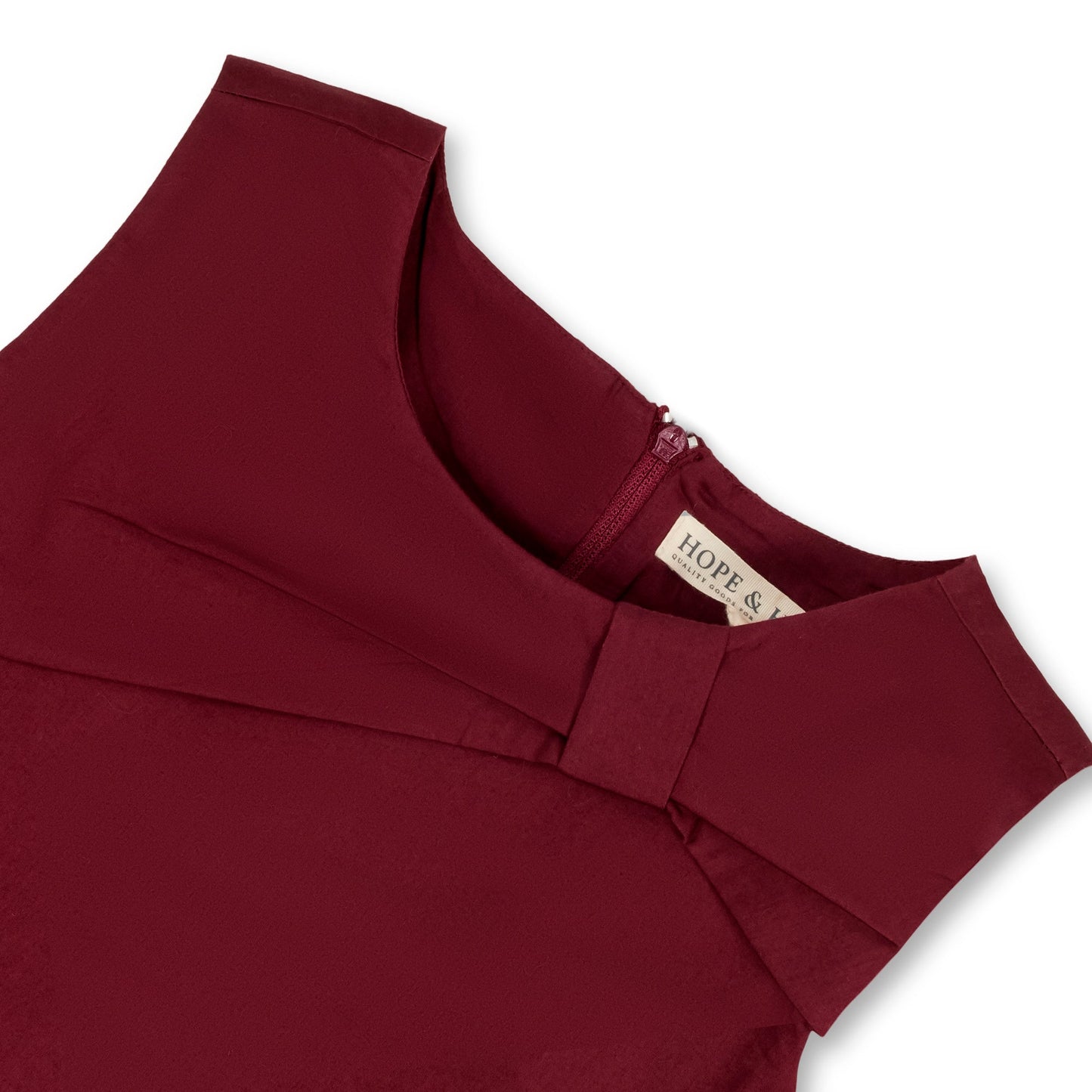 Girls Organic Asymmetrical Bow Party Dress