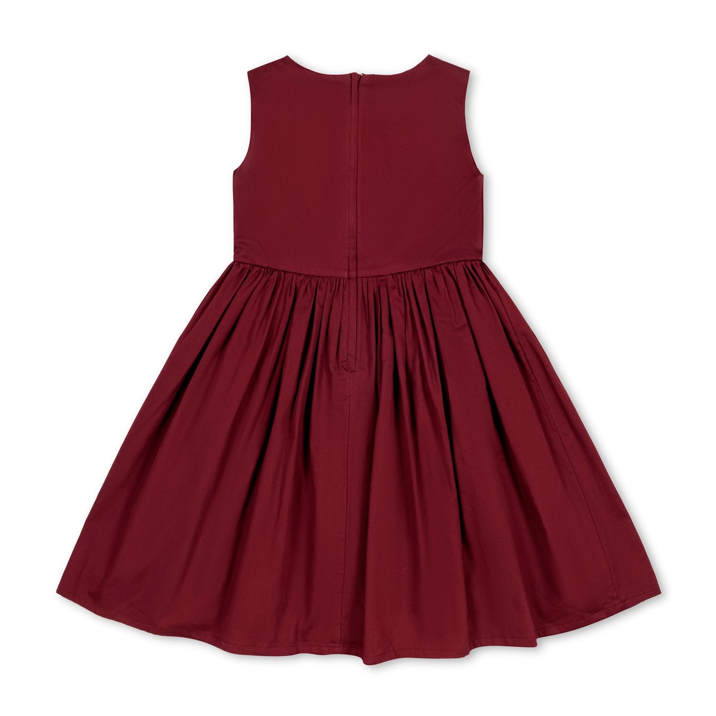 Girls Organic Asymmetrical Bow Party Dress