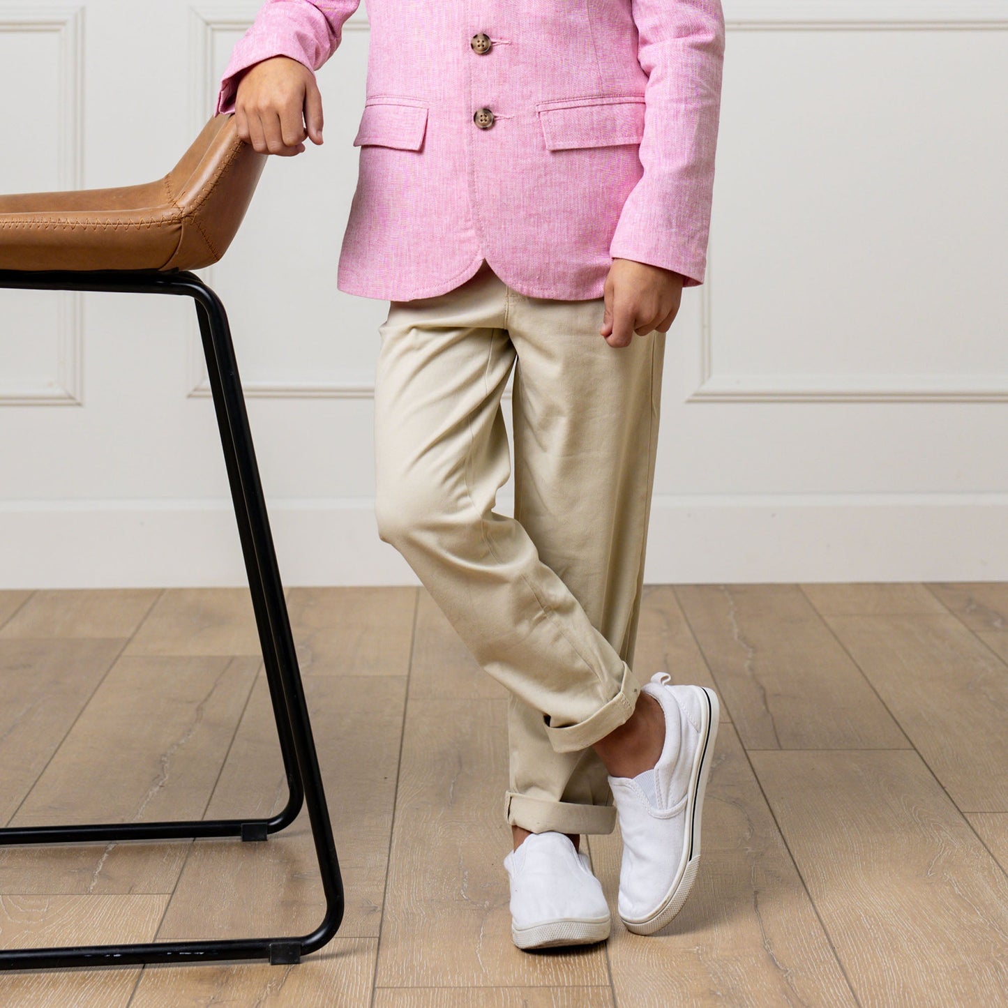 Boys Organic Skinny Stretch Chino