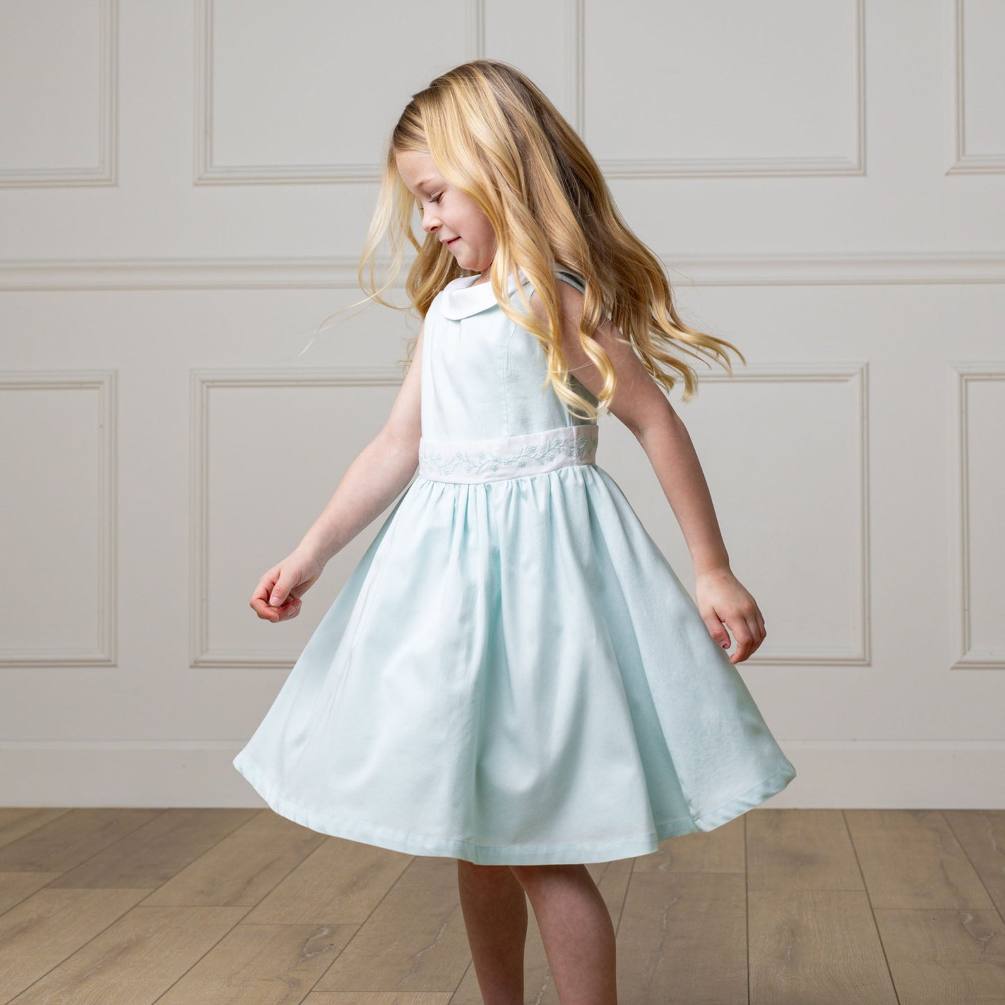 Organic Girls Sateen Party Dress