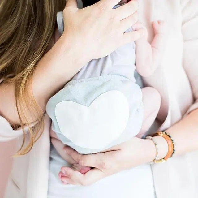 Organic Baby Bloomers - Dove Gray