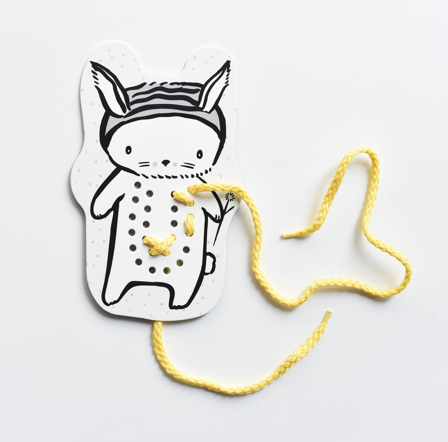 Toddler Lacing Cards Activity Set - Baby Animals