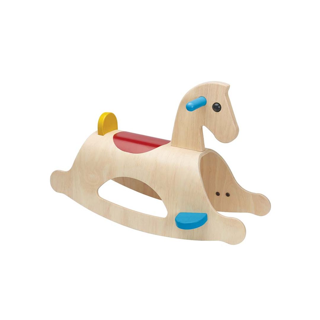 Wooden Palomino Rocking Horse