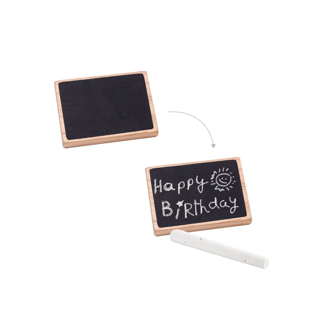 Wooden Birthday Cake Set