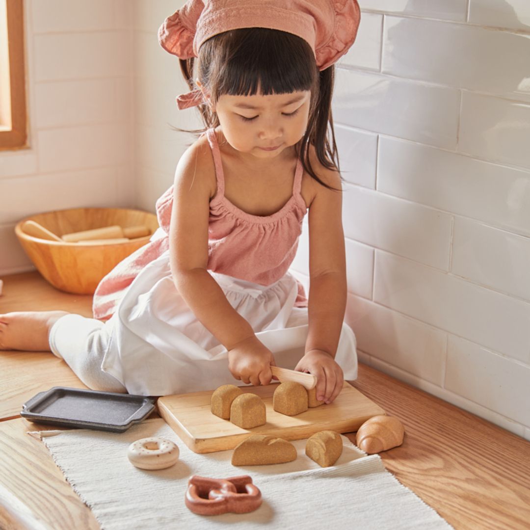 Wooden Bread Set Toy