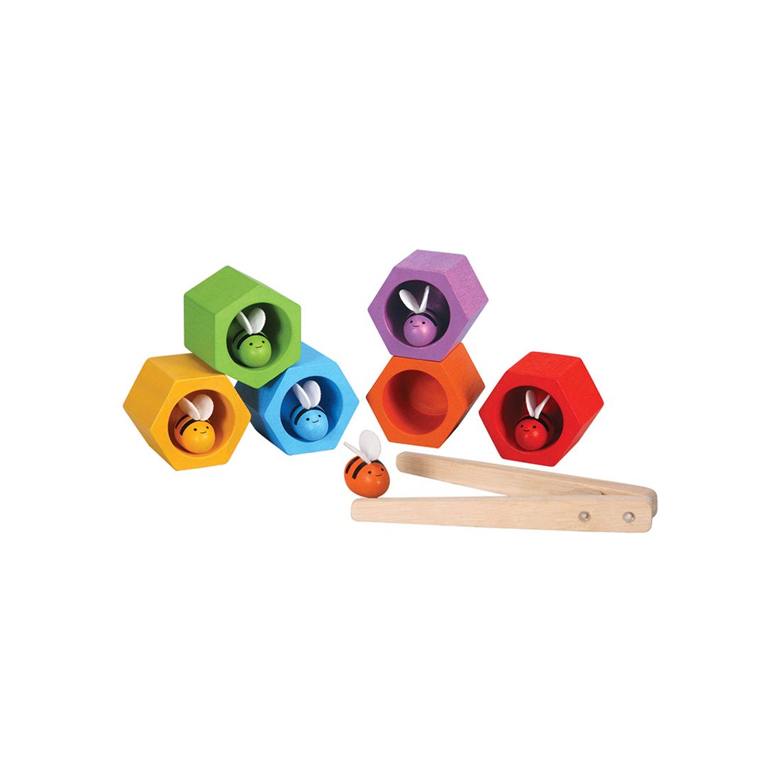 Beehives Wooden Toy Set for Toddlers