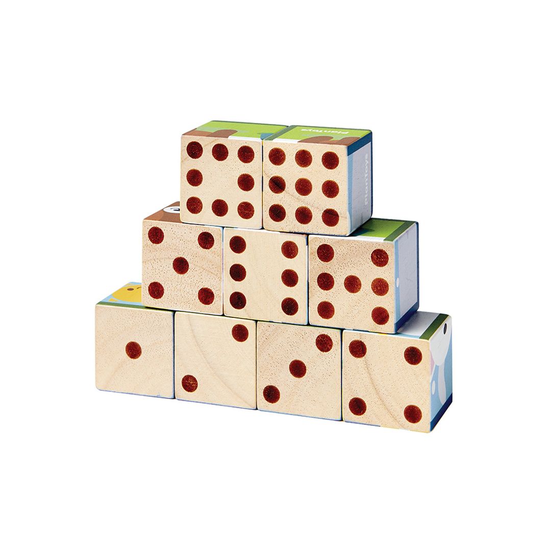 Wooden Animal Puzzle Cubes