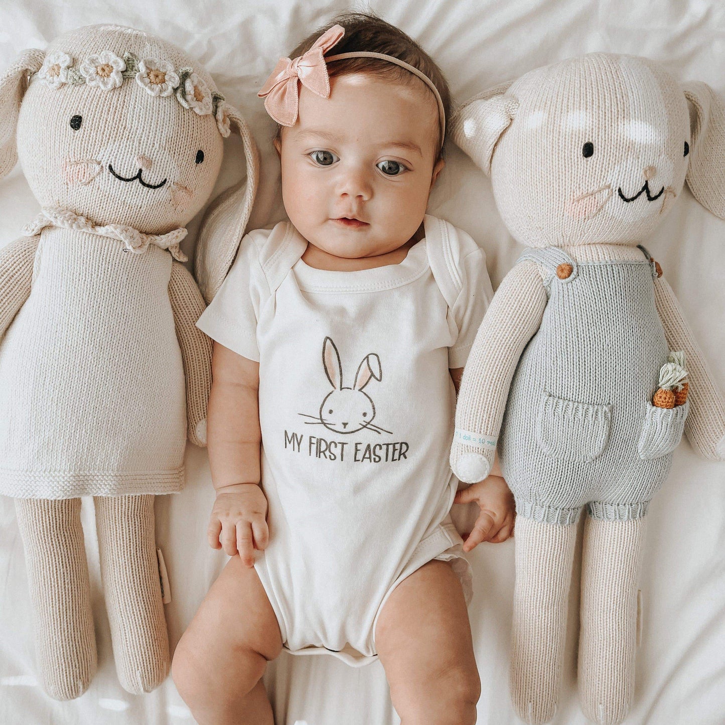 Organic Baby Graphic Bodysuit - My First Easter