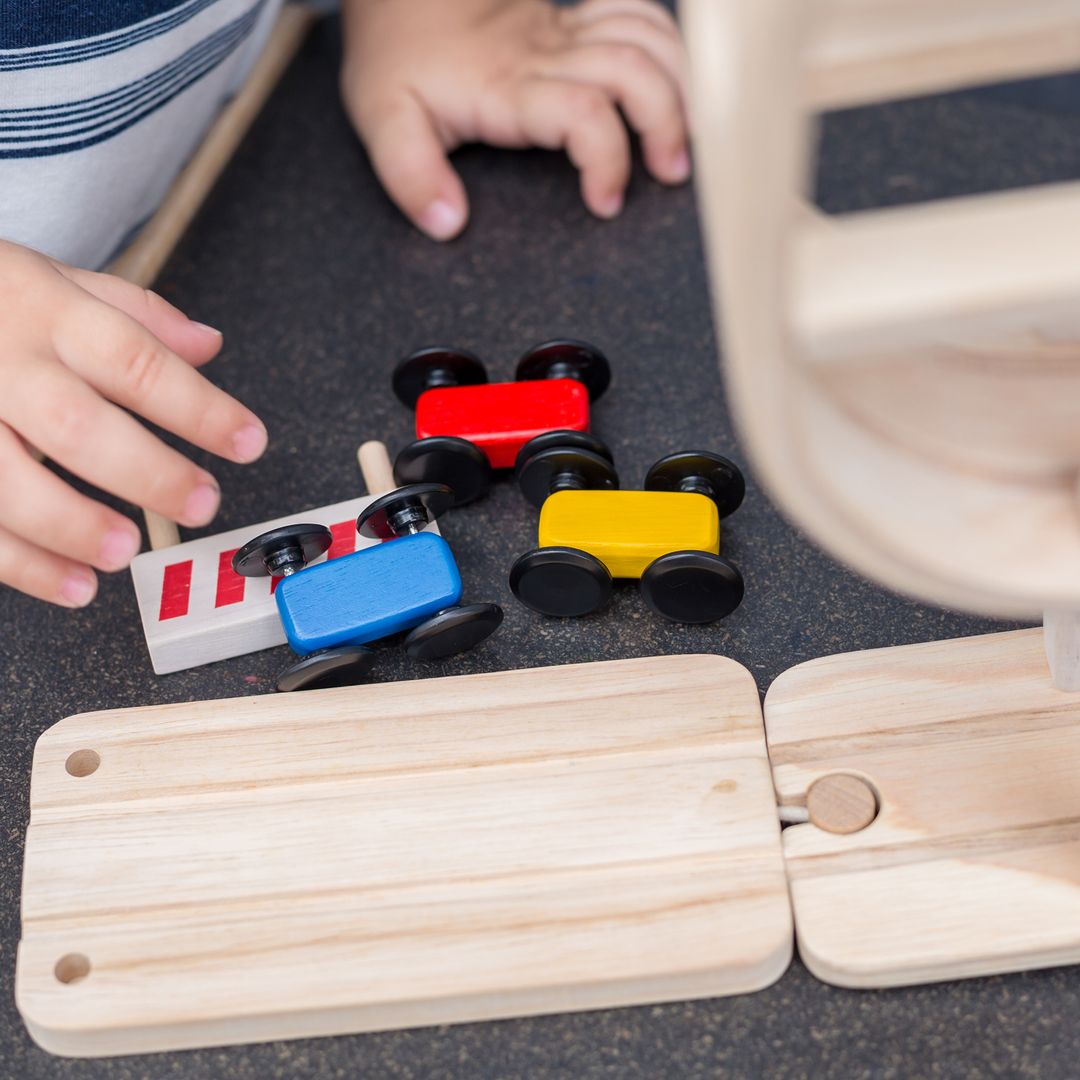Wooden Toy Ramp Racer