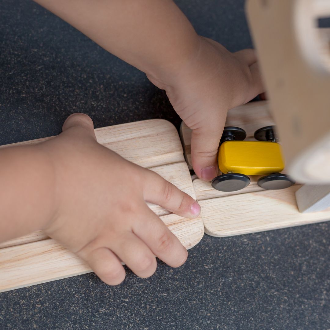 Wooden Toy Ramp Racer