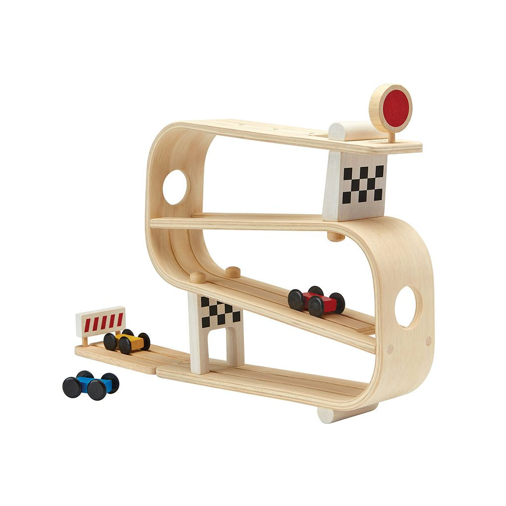 Wooden Toy Ramp Racer