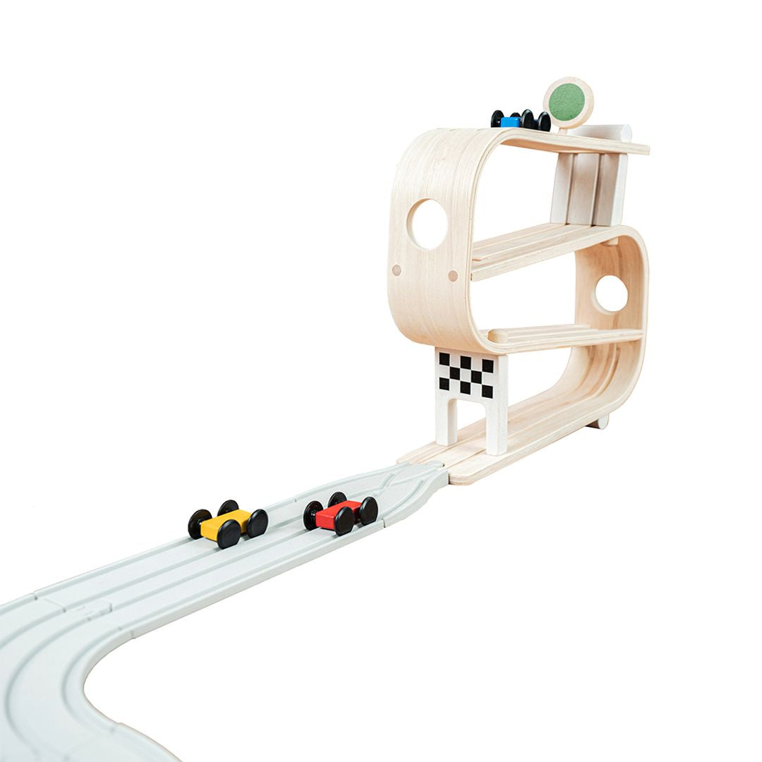 Wooden Toy Ramp Racer