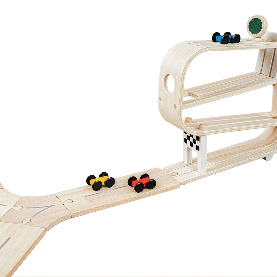 Wooden Toy Ramp Racer