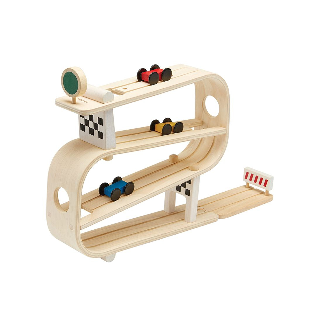 Wooden Toy Ramp Racer