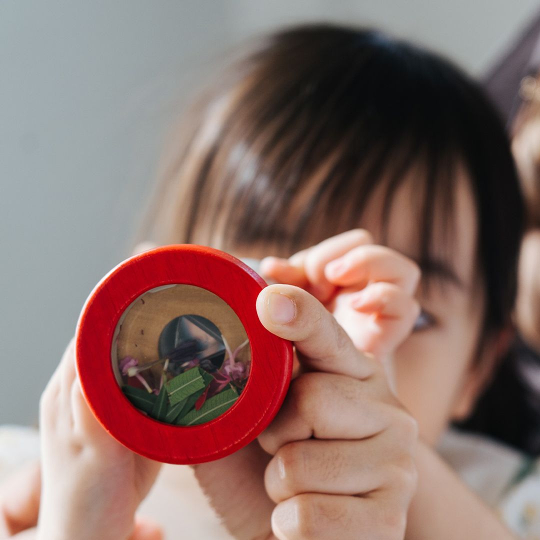 Wooden Toy Kaleidoscope