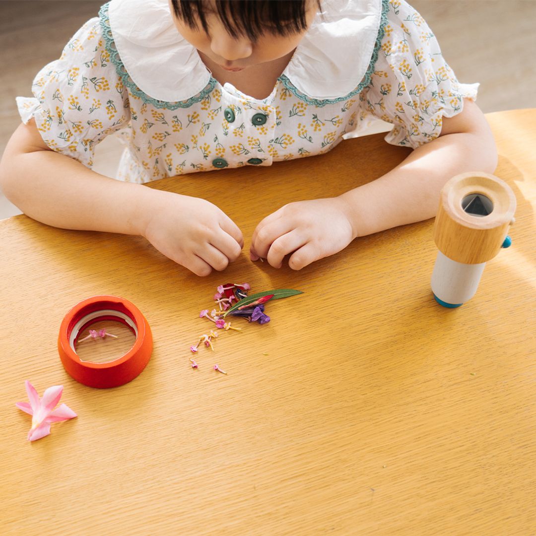 Wooden Toy Kaleidoscope