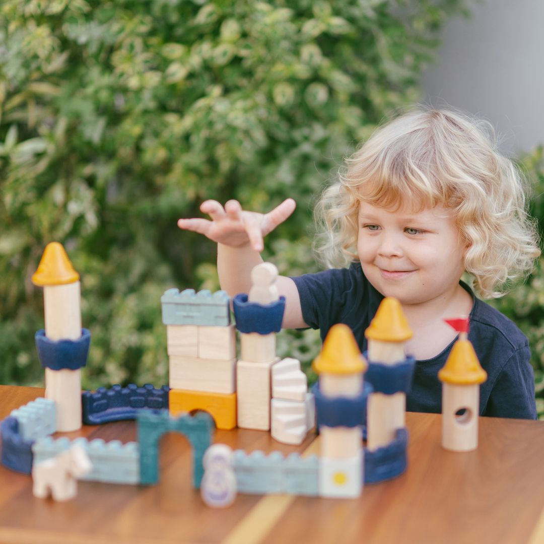 Wooden Castle Blocks