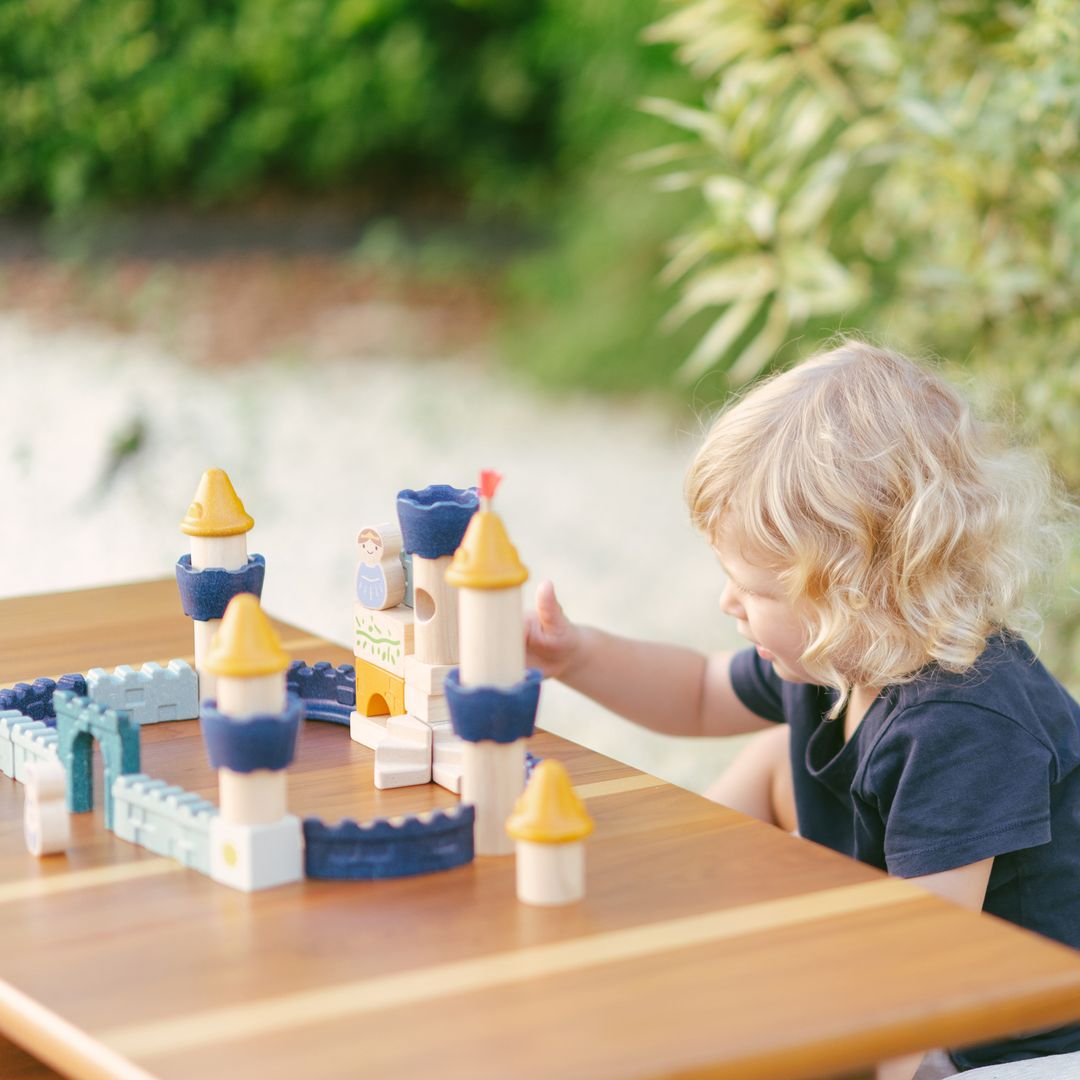 Wooden Castle Blocks