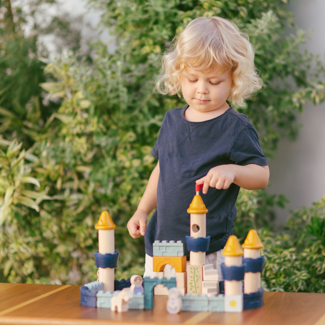 Wooden Castle Blocks