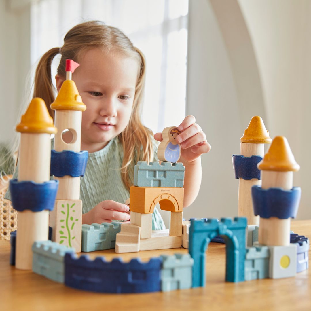 Wooden Castle Blocks