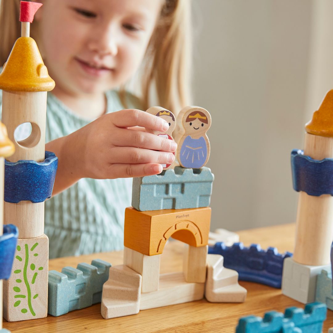 Wooden Castle Blocks
