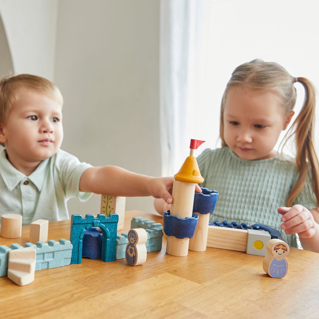 Wooden Castle Blocks