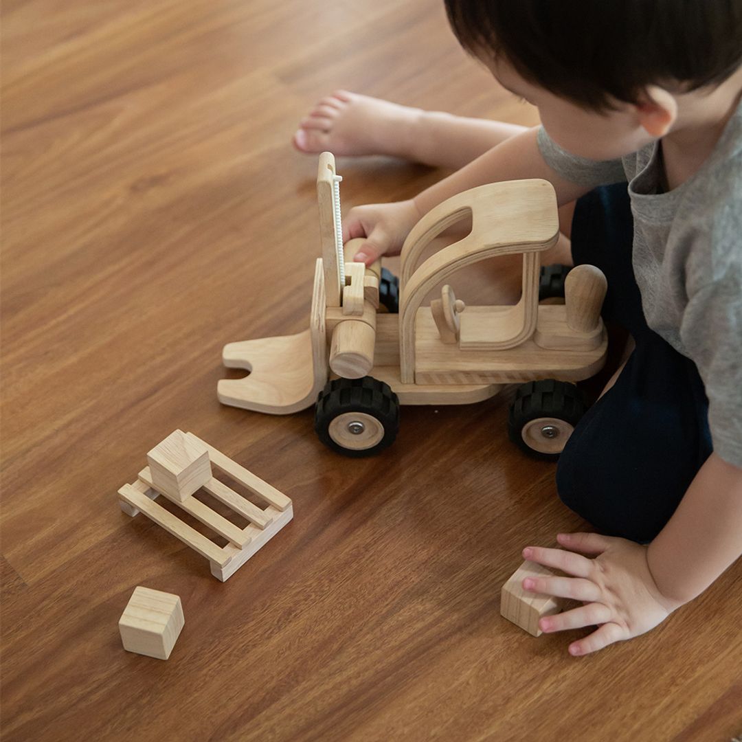 Wooden Toy Forklift