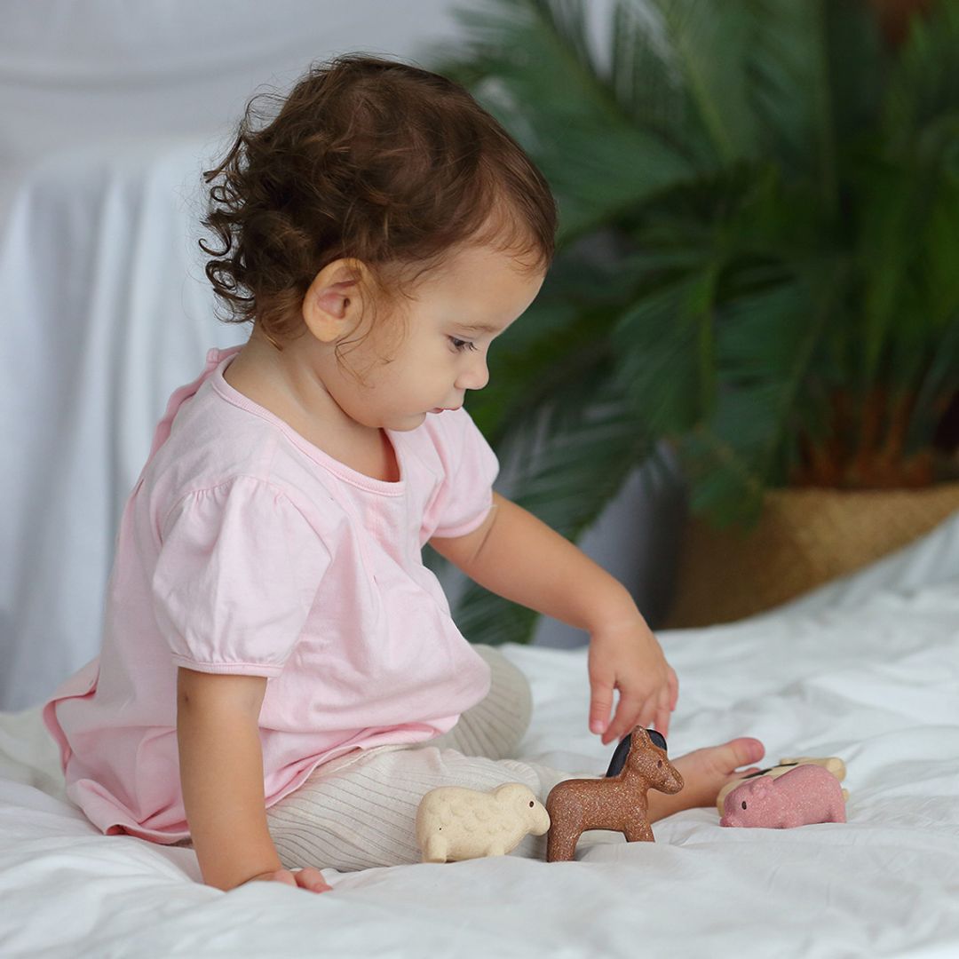 Wooden Farm Animals Set