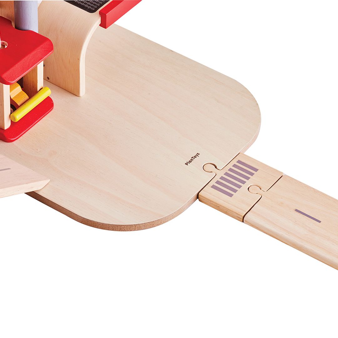 Wooden Toy Parking Garage