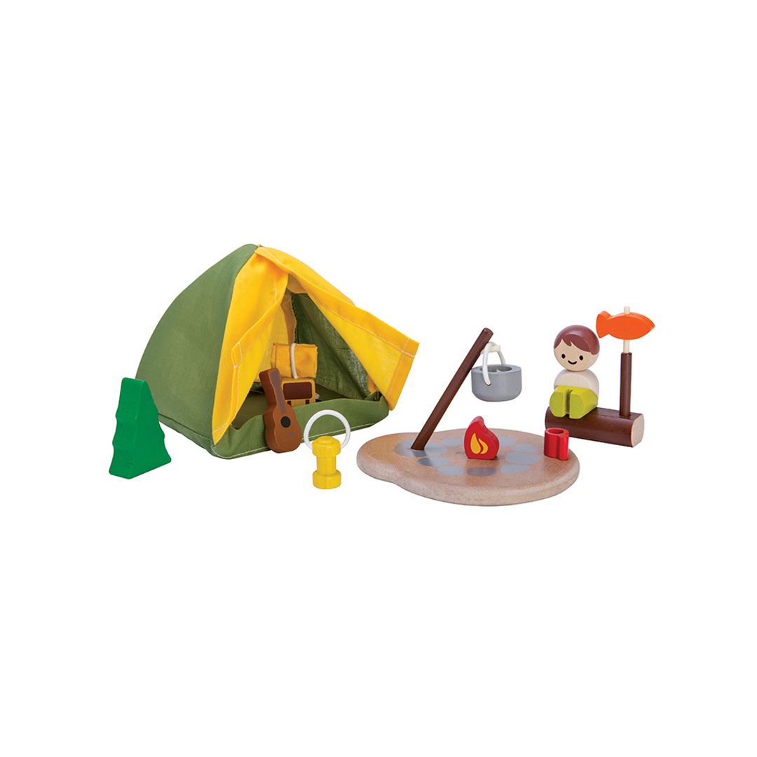 Wooden Toy Camping Set
