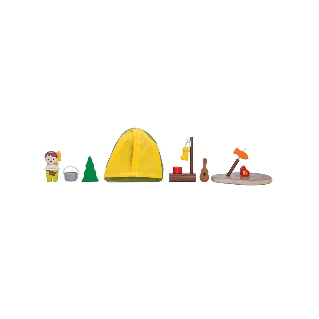 Wooden Toy Camping Set