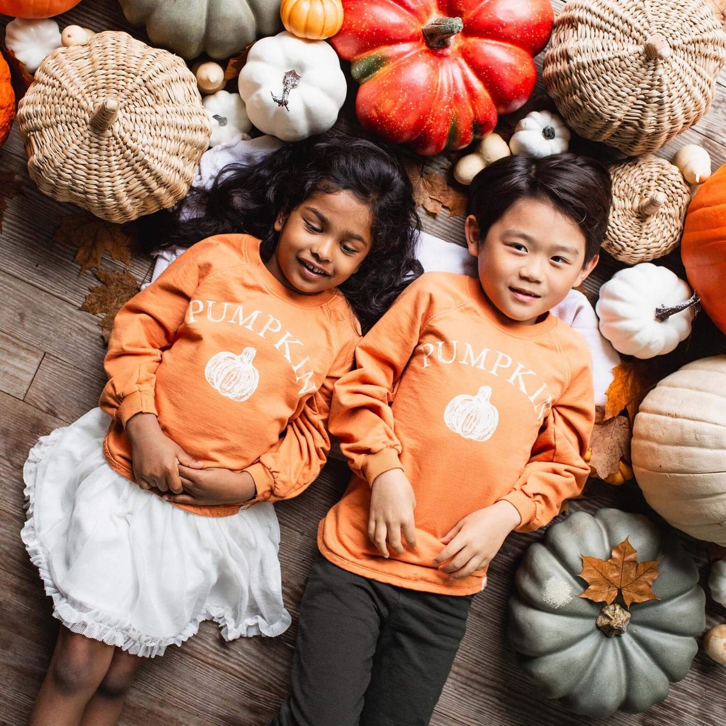 Pumpkin Organic Cotton Baby & Toddler Sweatshirt