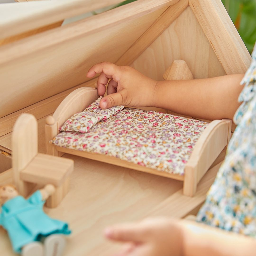 Wooden Victorian Dollhouse