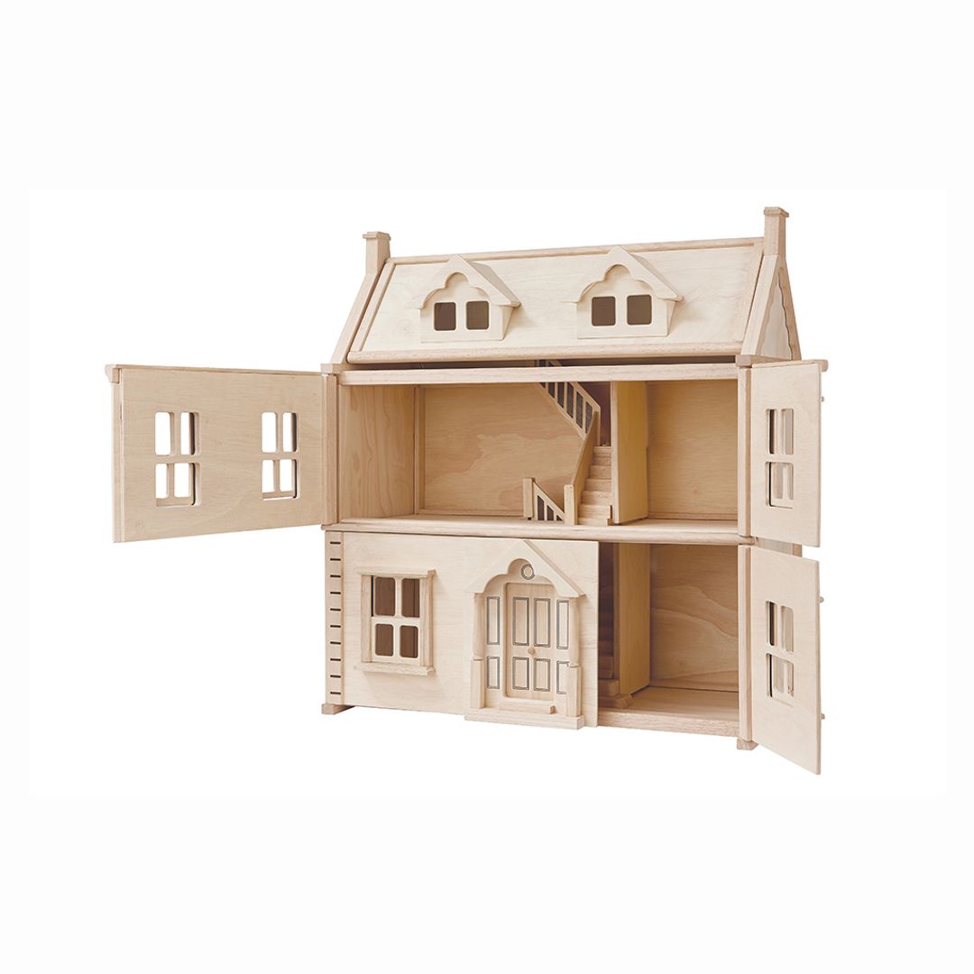 Wooden Victorian Dollhouse