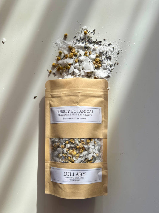 Lullaby - Lavender, Chamomile, Magnesium Fragrance Free Bath Salt