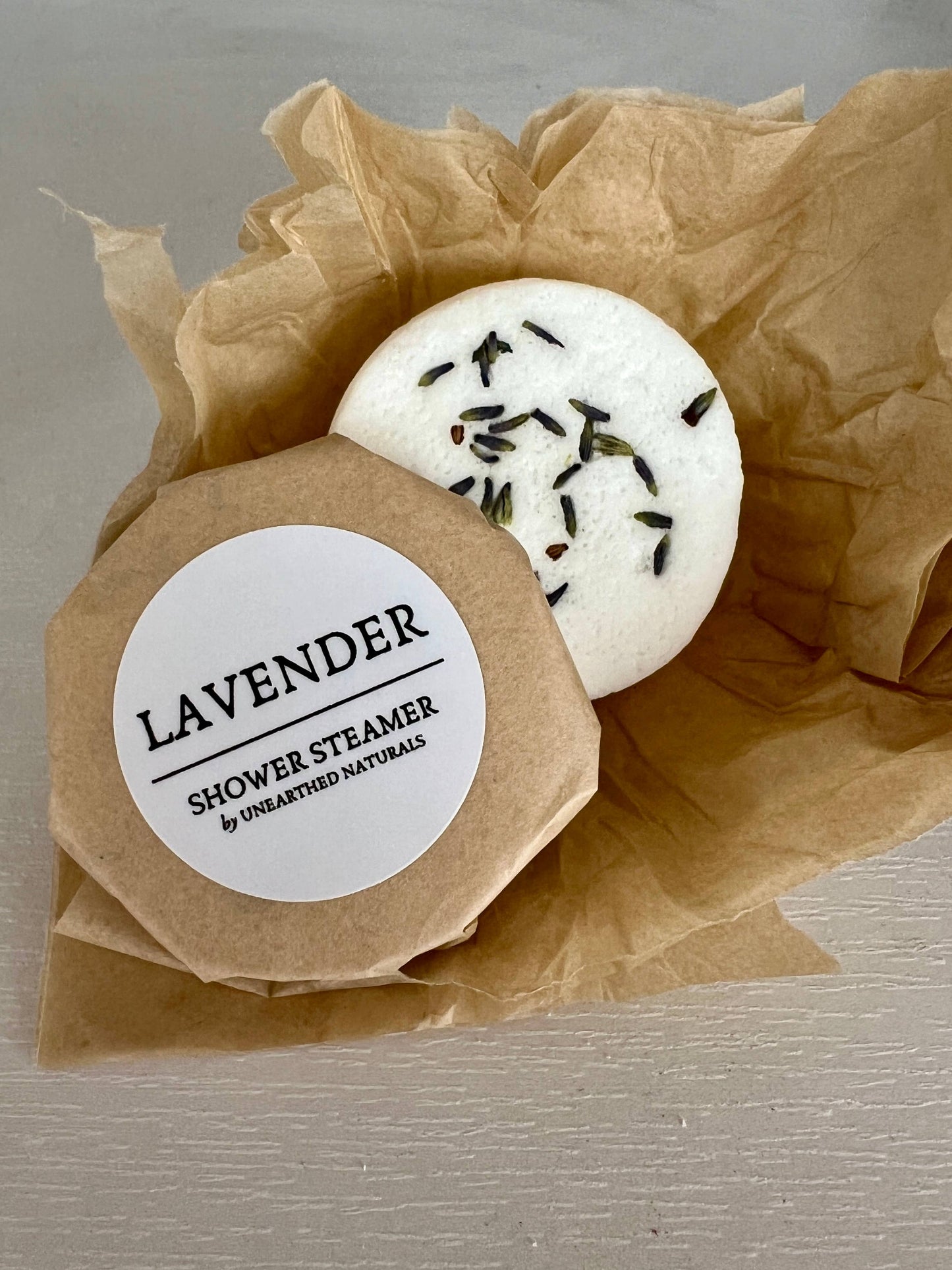 Lavender Botanical Shower Steamer