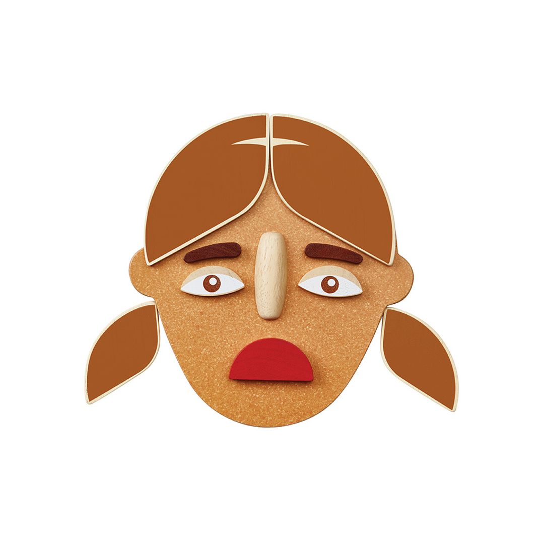 Wooden Toy Build A Face